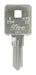 HILLMAN Traditional Key Motorcycle Key Blank HYD-13 Double For Harley