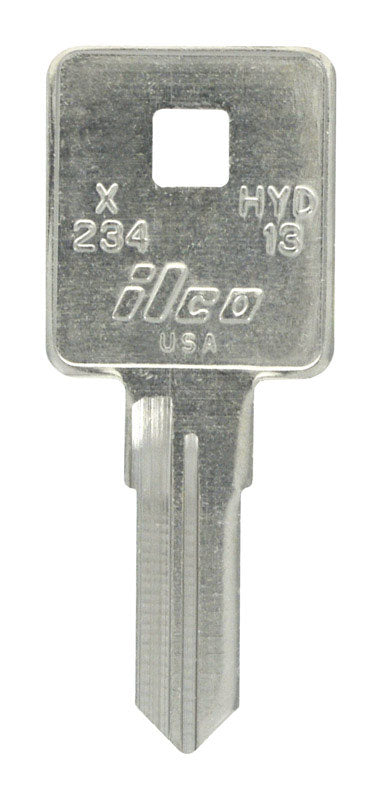 HILLMAN Traditional Key Motorcycle Key Blank HYD-13 Double For Harley