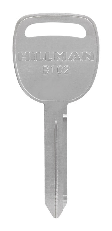 HILLMAN Traditional Key Automotive Key Blank B-102 Double For GM