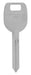 HILLMAN Traditional Key Automotive Key Blank MT6 Double For Mitsubishi
