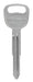 HILLMAN Traditional Key Automotive Key Blank KK4 Double For Kia