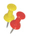 Hillman Assorted Push Pins 16 pk