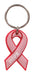 HILLMAN Breast Cancer Awareness Plastic Pink Keychain