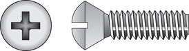 HILLMAN No. 1/4-20 X 2 in. L Phillips Oval Head Stainless Steel Machine Screws 100 pk