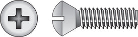 HILLMAN No. 1/4-20 in. X 3 in. L Phillips Oval Head Stainless Steel Machine Screws 50 pk