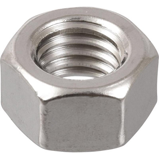 HILLMAN 1/2-13 in. Stainless Steel USS Hex Nut 50 pk