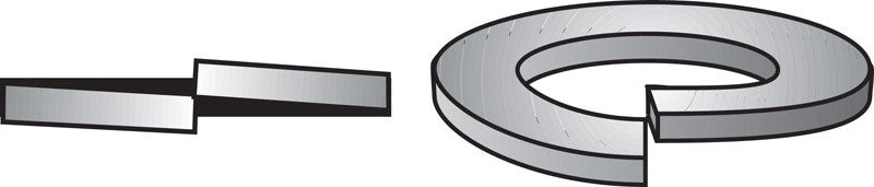 HILLMAN 1/2 in. D Stainless Steel Split Lock Washer 50 pk