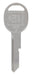 HILLMAN Traditional Key Automotive Key Blank B-49 Single For GM