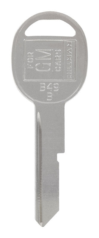 HILLMAN Traditional Key Automotive Key Blank B-49 Single For GM