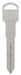 HILLMAN Traditional Key Automotive Key Blank B-86 Double For GM