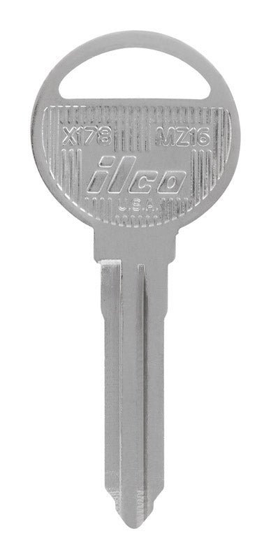HILLMAN Traditional Key Automotive Key Blank H-58 Double For Ford