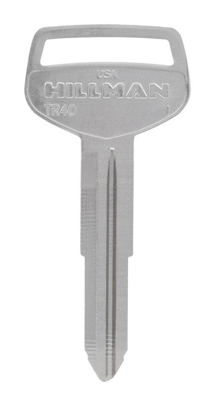 HILLMAN Traditional Key Automotive Key Blank TR-40 Double For Toyota