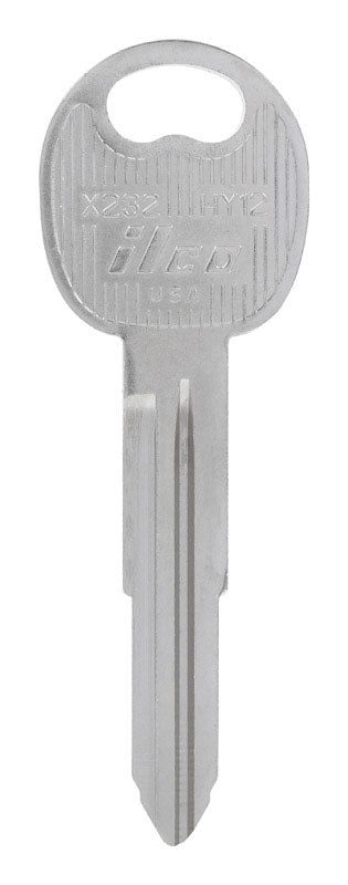 HILLMAN Traditional Key Automotive Key Blank HY-12 Double For Hyundai