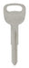 HILLMAN Traditional Key Automotive Key Blank KK-3 Double For Kia