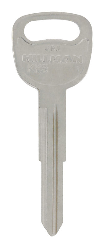 HILLMAN Traditional Key Automotive Key Blank KK-3 Double For Kia