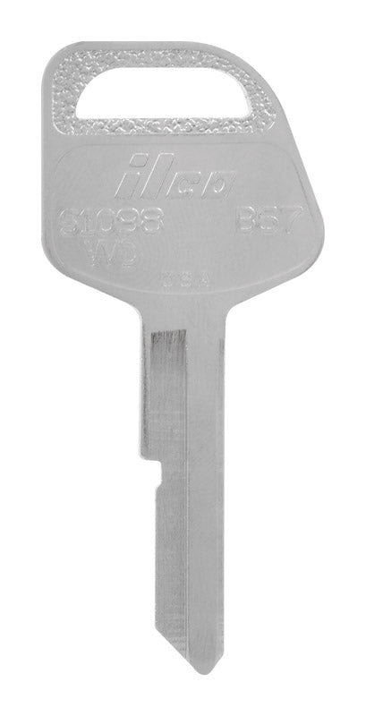 HILLMAN Traditional Key Automotive Key Blank B-67 Single For GM