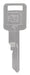 HILLMAN Traditional Key Automotive Key Blank B-77 Single For GM