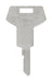 HILLMAN Traditional Key Automotive Key Blank B-78 Single For GM