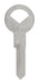 HILLMAN Traditional Key Automotive Key Blank H-26 Single For Ford