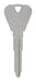 HILLMAN Traditional Key Automotive Key Blank H-65 Double For Ford