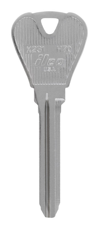 HILLMAN Traditional Key Automotive Key Blank H70 Double For Ford