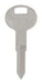HILLMAN Traditional Key Automotive Key Blank DA28 Double For Nissan