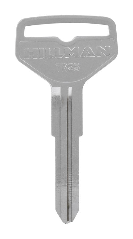 HILLMAN Traditional Key Automotive Key Blank TR25/TR38 Double For Toyota