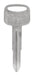 HILLMAN Traditional Key Automotive Key Blank HY6 Double For Hyundai