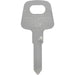 HILLMAN Traditional Key Automotive Key Blank AU8/V35 Double For Volkswagen