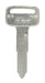 HILLMAN Traditional Key Automotive Key Blank YM58/X119 Double For Yamaha