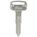 HILLMAN Traditional Key Motorcycle Key Blank YH-60 (X-118) Double For Yamaha