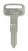 HILLMAN Traditional Key Motorcycle Key Blank YM-61 (YM-50) Double For Yamaha