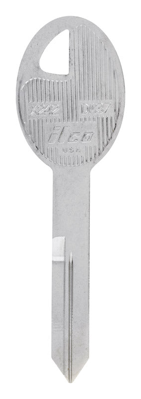 HILLMAN Traditional Key Automotive Key Blank DA37 Double For Nissan