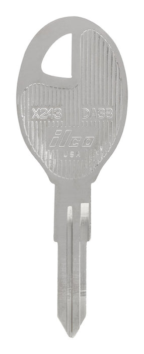 HILLMAN Traditional Key Automotive Key Blank DA-38 Double For Nissan