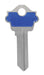 HILLMAN ColorPlus Traditional Key House/Office Key Blank Single