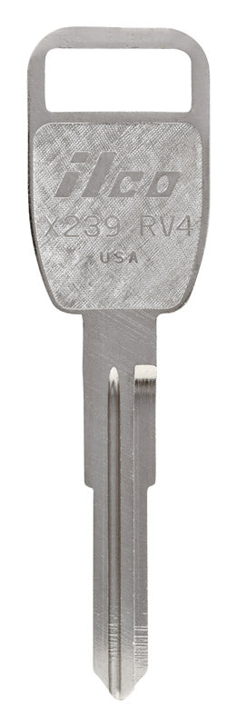 HILLMAN Traditional Key Automotive Key Blank RV4 Double For Land Rover
