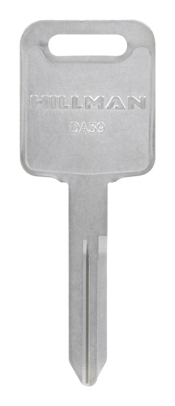 HILLMAN Traditional Key Automotive Key Blank DA39 Double For Nissan