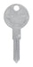 HILLMAN Traditional Key Automotive Key Blank V-36 Double For Volkswagen