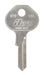 HILLMAN Traditional Key Padlock Universal Key Blank Single