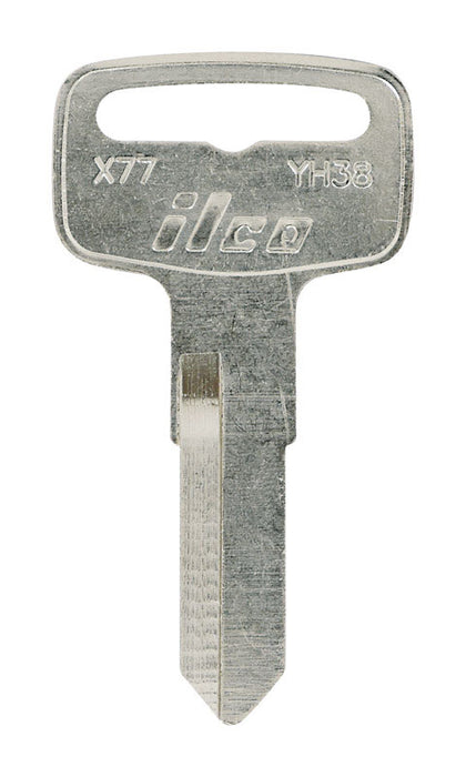 HILLMAN Traditional Key Motorcyle Universal Key Blank Double