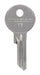 HILLMAN Traditional Key Automotive Key Blank Y-6 Single