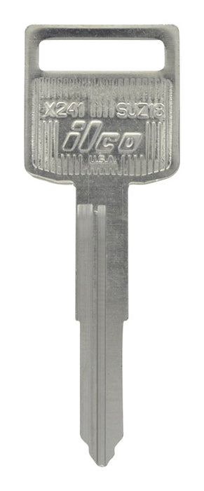 HILLMAN Traditional Key Motorcycle Key Blank SU-18 Double For Suzuki