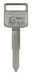 HILLMAN Traditional Key Motorcycle Key Blank SU-18 Double For Suzuki