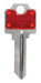 HILLMAN ColorPlus Traditional Key House/Office Key Blank Single