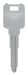 HILLMAN Traditional Key Automotive Key Blank MZ-19 Double For Mazda