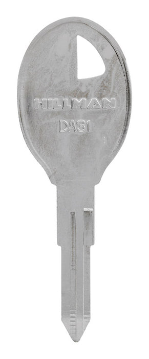 HILLMAN Traditional Key Automotive Key Blank DA-31 Double For Nissan