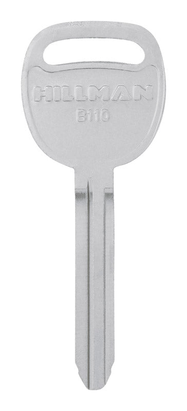 HILLMAN Traditional Key Automotive Key Blank B-110 Double For GM