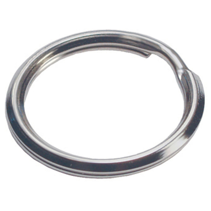 HILLMAN 1-3/8 in. D Steel Silver Split Rings/Cable Rings Key Ring