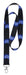 HILLMAN Polyester Blue Decorative Key Chain Lanyard