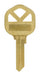HILLMAN Traditional Key House/Office Universal Key Blank KW1XL Single